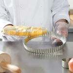 قالب تارت استیل کف متحرک 30 سانتی متر