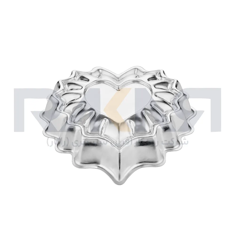 Aluminum heart mold 777 قالب آلومینیومی قلب 777