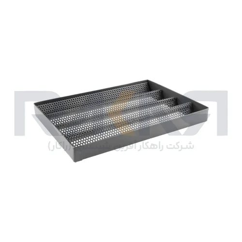 سینی پخت نان باگت لبه دار 24×34 سانت