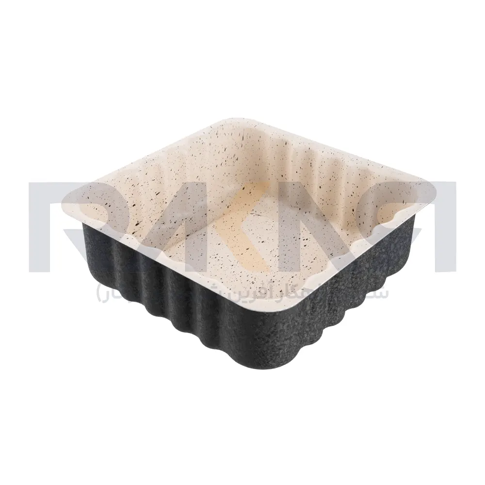 Charlotte design square granite mold black embossed floor قالب گرانیتی مربع طرح شارلوت کف برجسته مشکی