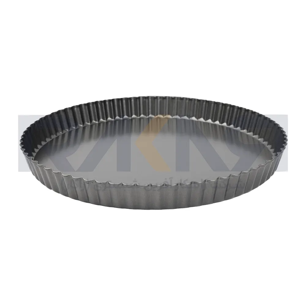 Chinese Non-Stick Tart Pan with Removable Bottom قالب تارت تفلون کف متحرک چینی
