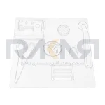 قالب طلقی شکلات ابزار خیاطی CM042I