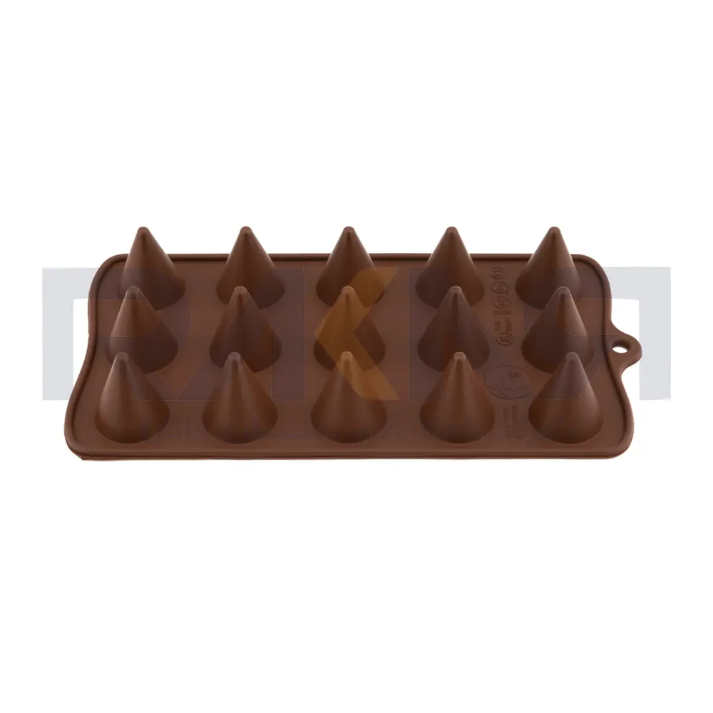 Cone-shaped chocolate silicone mold قالب سیلیکونی شکلات طرح مخروط
