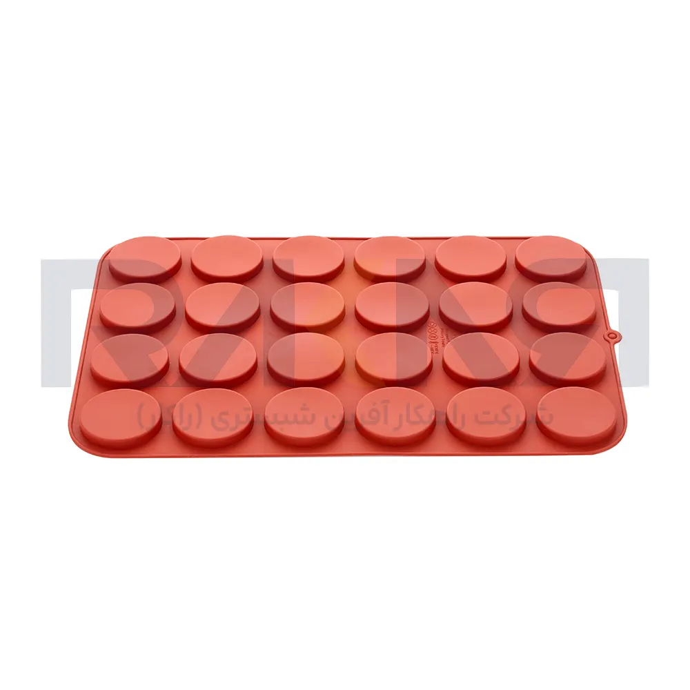 Flaky cylinder silicone mold قالب سیلیکونی استوانه پولکی