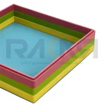 قالب سیلیکونی کیک و دسر سه لایه