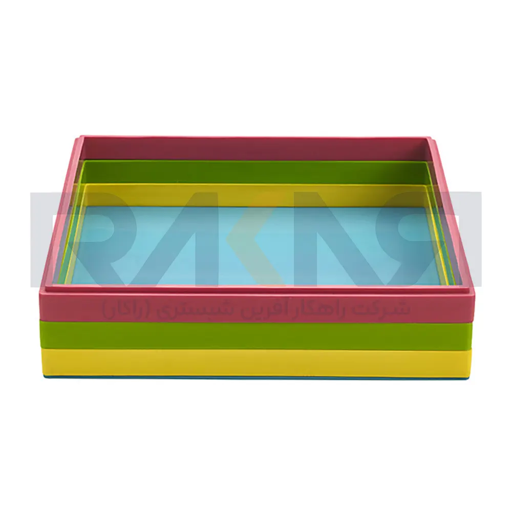 Lakeland three-layer cake and dessert silicone mold قالب سیلیکونی کیک و دسر سه لایه Lakeland