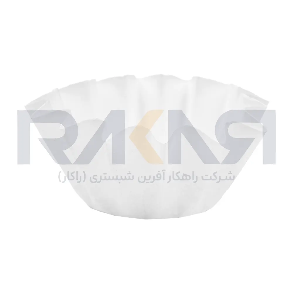 Matte white floret cupcake capsule کپسول کاپ کیک فلورت سفید مات