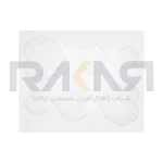 قالب طلقی شکلات قلب اوریگامی CM040I