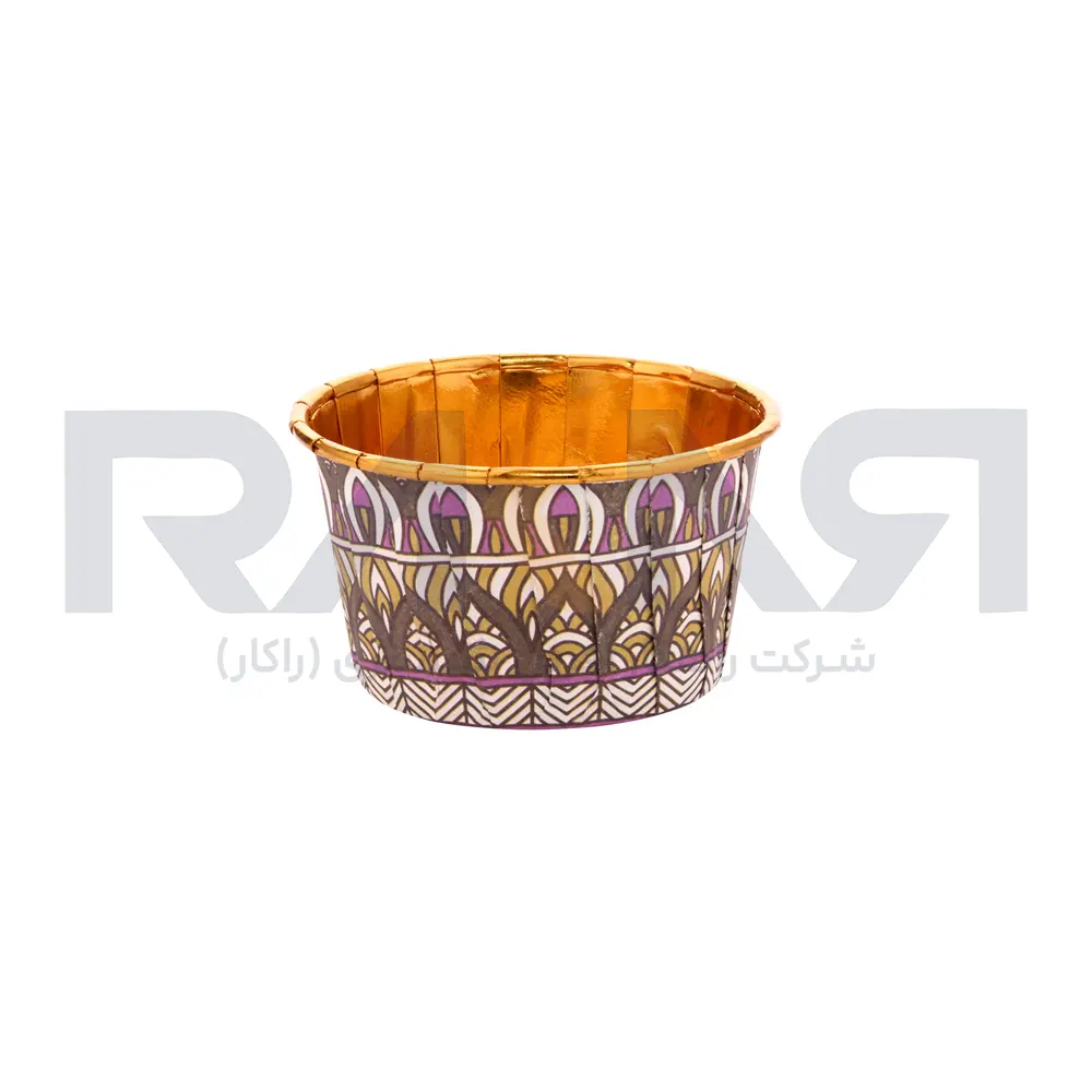 Patterned Paper Cupcake Capsule BC032C کپسول کاپ کیک کاغذی طرحدار BC032C