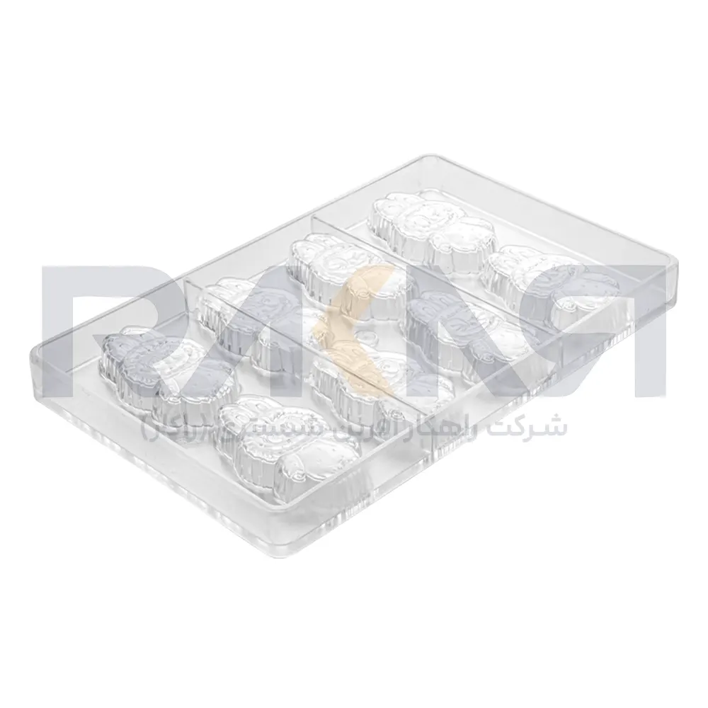 Polycarbonate chocolate mold Lebobo 35 grams Turkish قالب پلی کربنات شکلات لبوبو 35 گرمی ترک