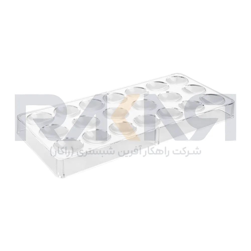 Polycarbonate quarter sphere mold code 8 قالب پلی کربنات ربع کره کد 8