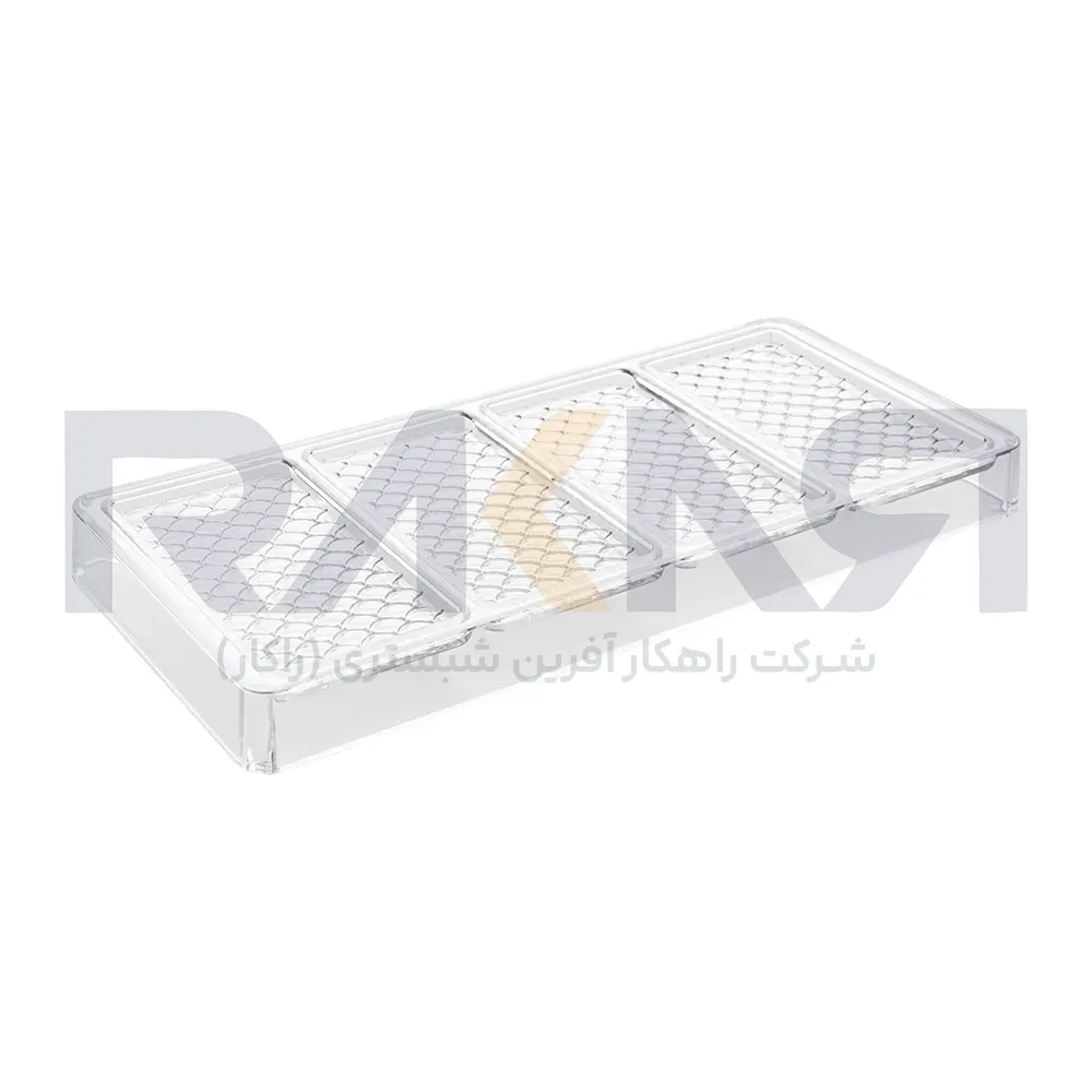 Polycarbonate tablet mold foil code 55 قالب پلی کربنات تبلتی پولک کد 55