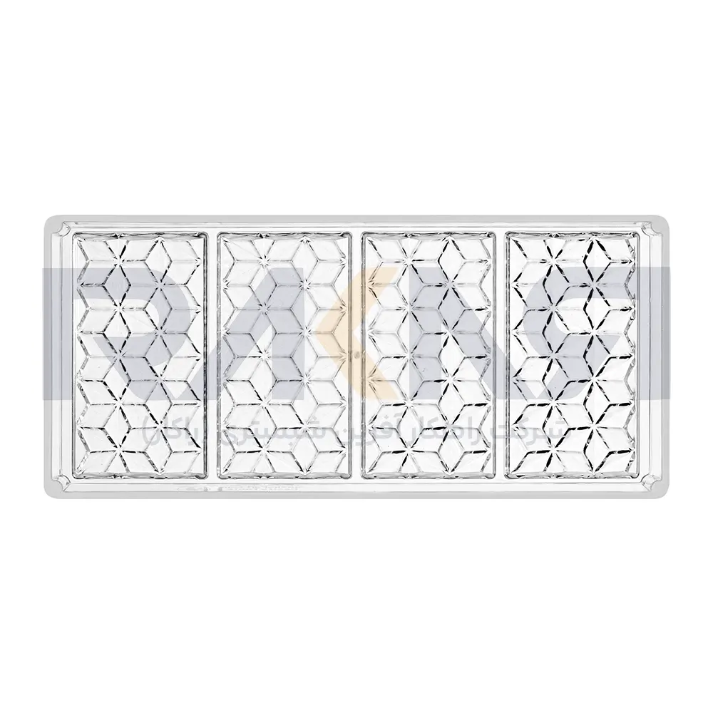 Polycarbonate tablet mold triangle code 52 قالب پلی کربنات تبلتی مثلث کد 52