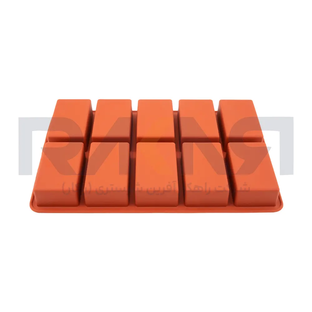 Rectangular cube silicone mold قالب سیلیکونی مکعب مستطیل