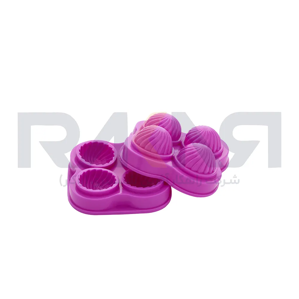 Screw spherical silicone mold قالب سیلیکونی کروی پیچ