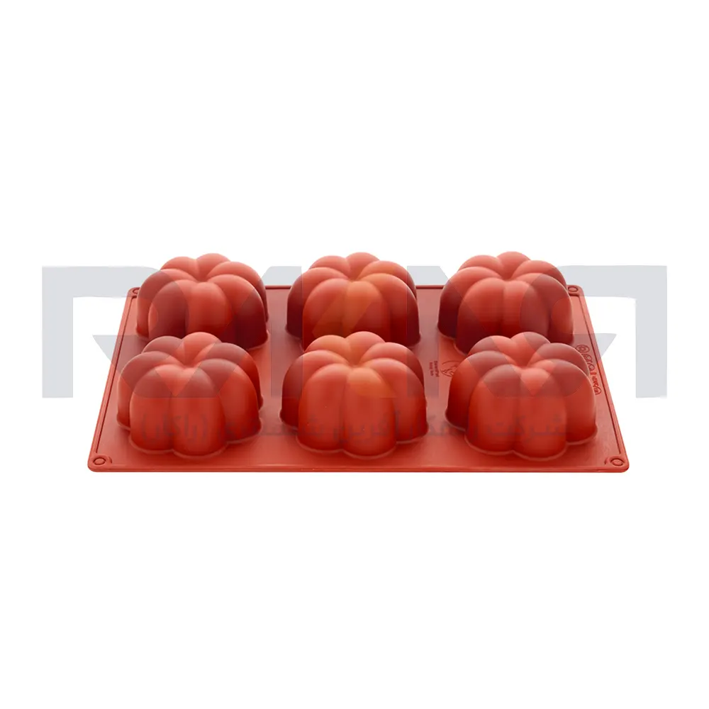 Seven-petal flower silicone mold قالب سیلیکونی گل هفت پر