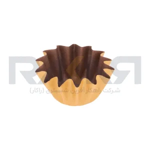 کپسول کاپ کیک فلورت طلایی براق