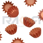 کپسول کاپ کیک فلورت نارنجی