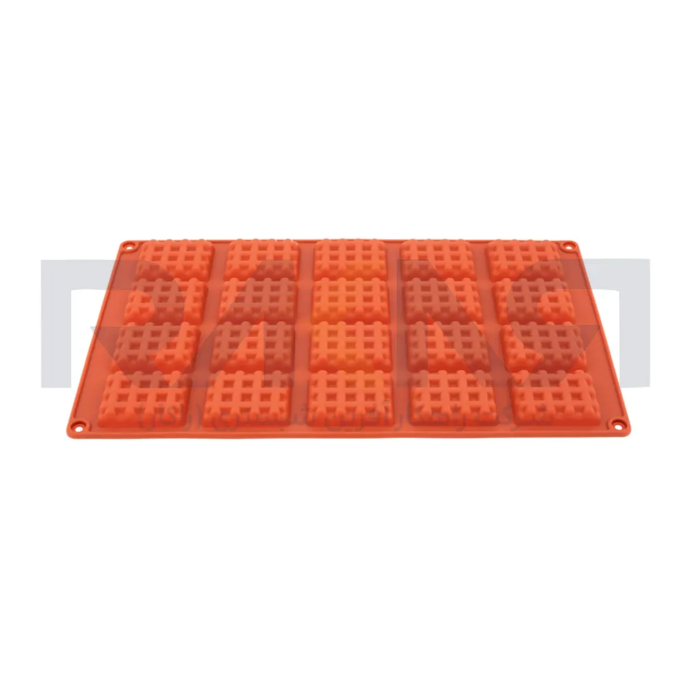Silicone Chocolate Waffle Mold CM039C قالب سیلیکونی شکلات وافل CM039C