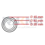 صفحه پخت 40×60 ماکارون
