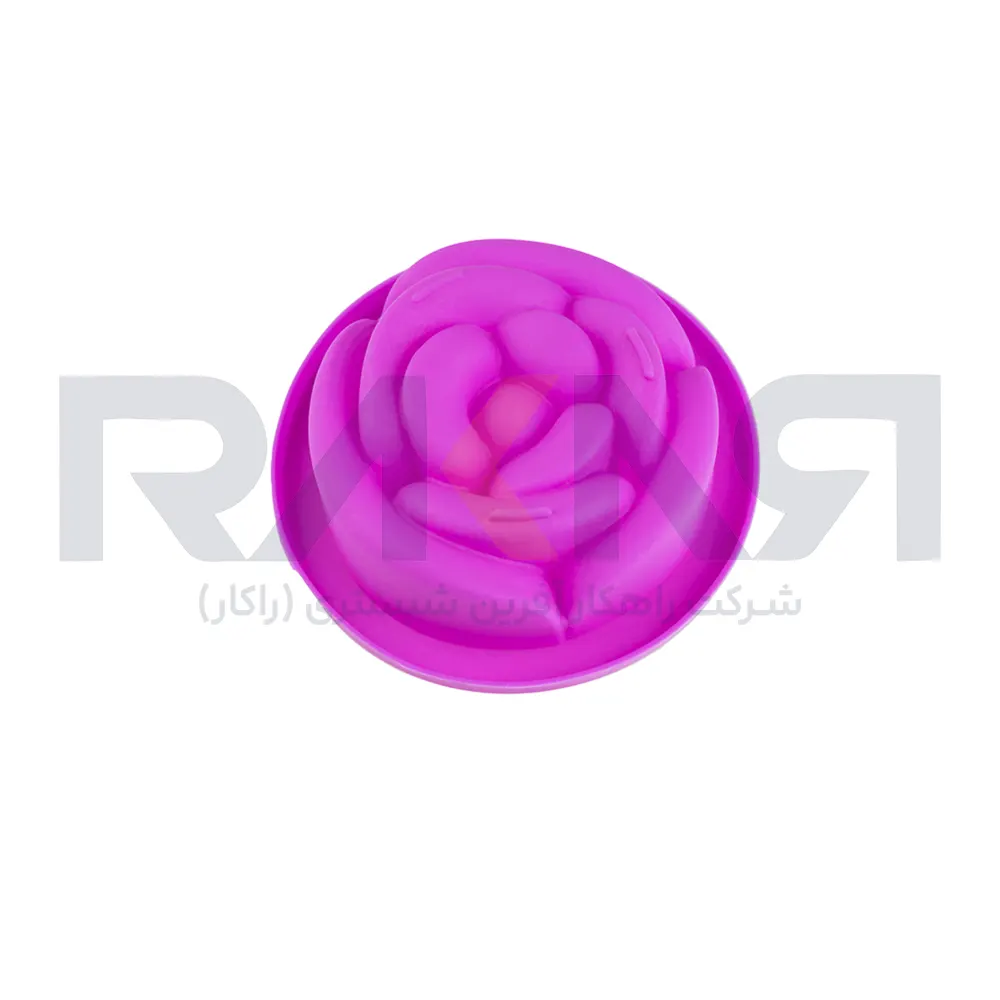 Silicone mold Rose Gallica 12 cm قالب سیلیکونی رز گالیکا 12 سانت