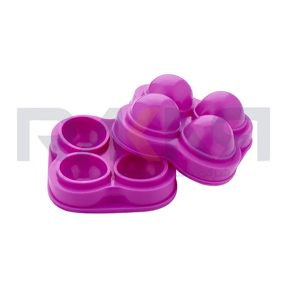 Simple spherical silicone mold قالب سیلیکونی کروی ساده