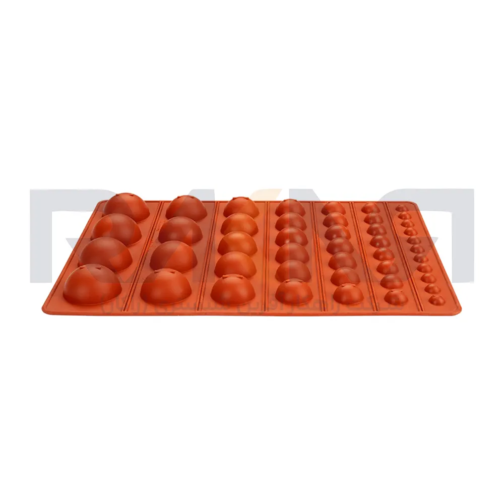 Small Mix Hemisphere Silicone Mold قالب سیلیکونی نیمکره میکس کوچک