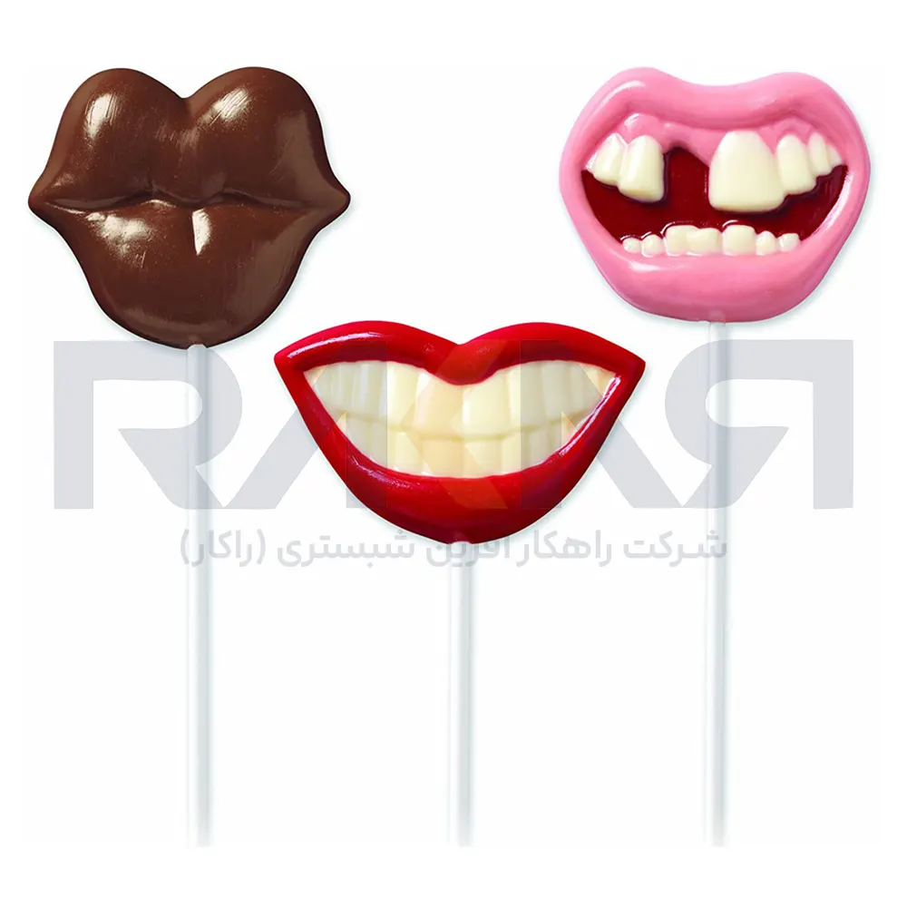 Smiley Mouth Chocolate Mold قالب طلقی شکلات Smiley Mouth