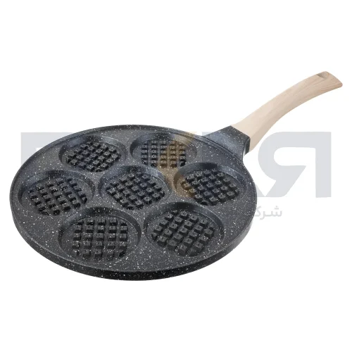 تابه وافل دایره 7 عددی synmore