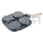 تابه گرانیتی چهار قسمتی
