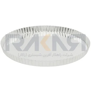 قالب تارت استیل کف متحرک 32 سانتی متر گوبل