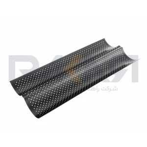 سینی پخت تفلون نان باگت 2 عددی