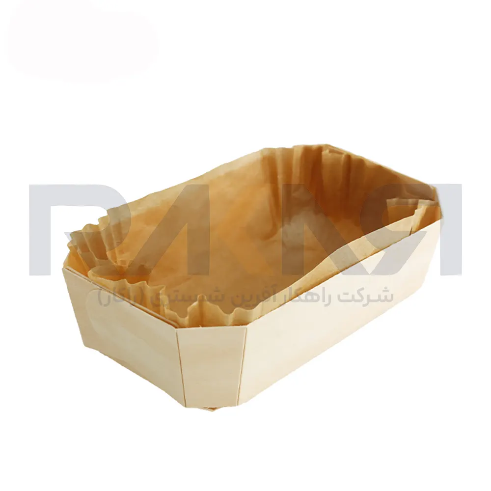 Wooden Cake Baking Pan قالب چوبی پخت کیک