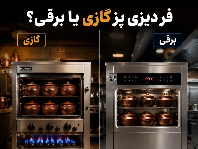 فر دیزی پز گازی یا برقی؛ کدام انتخاب بهتری است؟