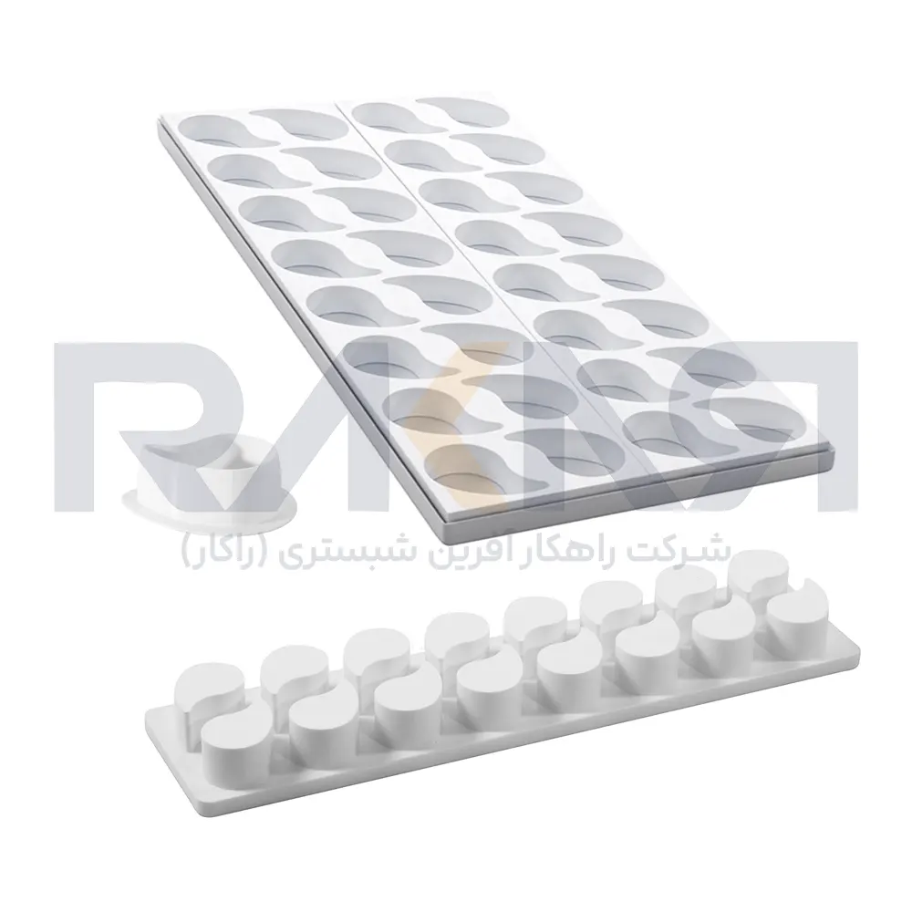 Cashmere Magnoportion Mold Set ست قالب میگنوپورشن ترمه