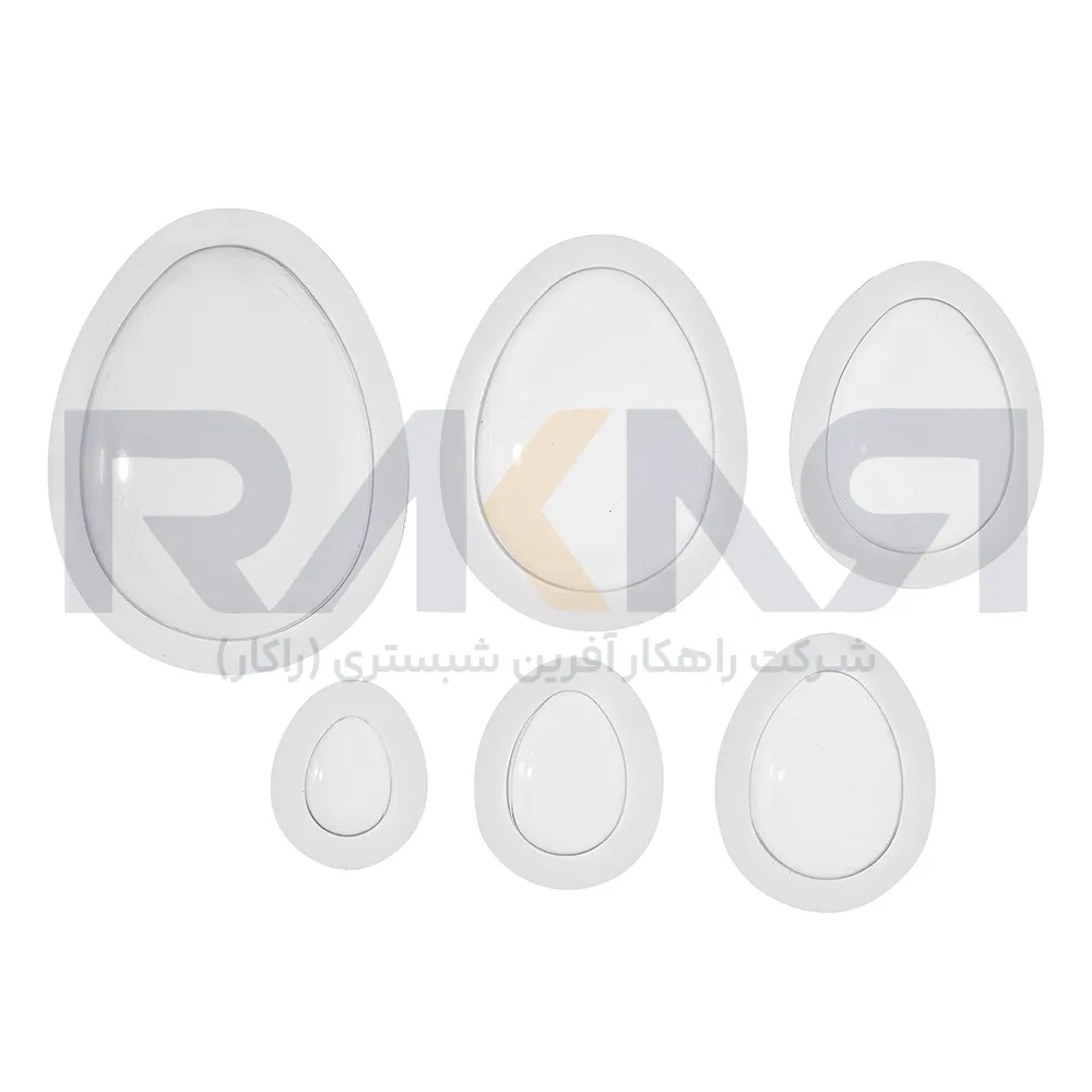 Egg Tart Mold Pack پک قالب طلقی تخم مرغی