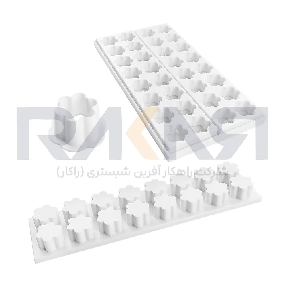Flower Magnoportion Mold Set ست قالب میگنوپورشن گل