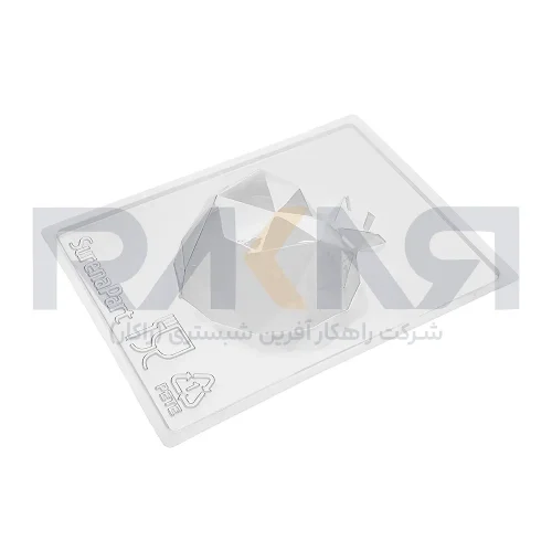 قالب طلقی انار اوریگامی قلب