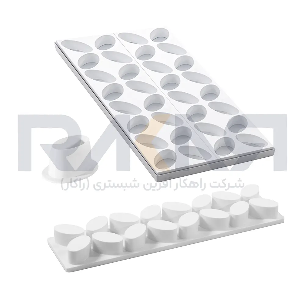 Oval Magnoportion Mold Set ست قالب میگنوپورشن بیضی