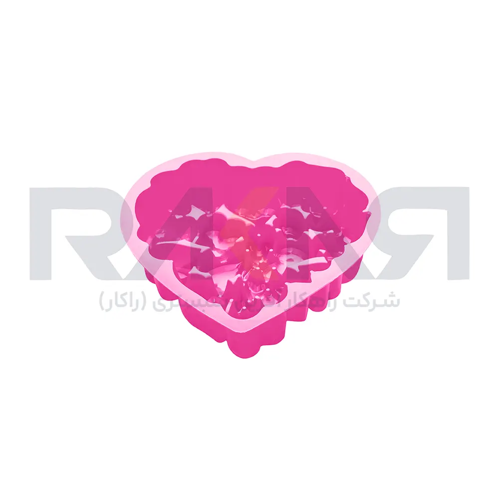 Plastic heart mold PM016I (1) قالب پلاستیکی قلب PM016I
