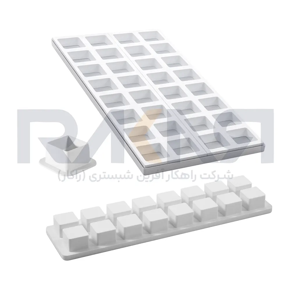 Square Magnoportion Mold Set ست قالب میگنوپورشن مربع