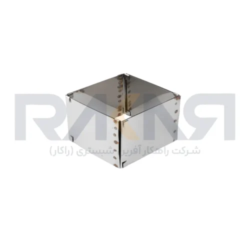 رینگ متحرک استیل مربع 21-12.5 ارتفاع 8 سانت