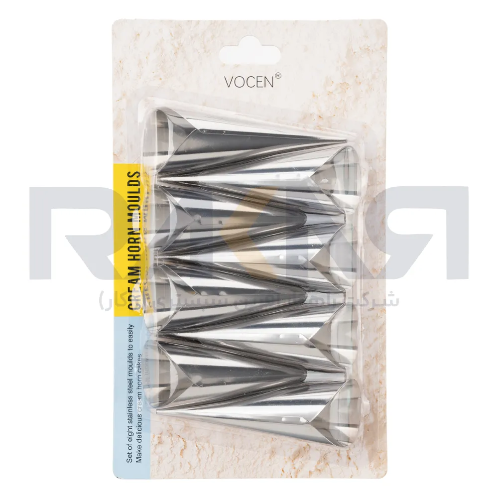 VOCEN 8-piece steel funnel mold قالب قیفی 8 عددی استیل VOCEN