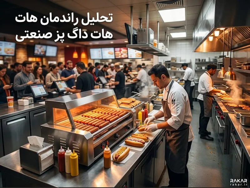 بهترین هات داگ پز صنعتی برای فست فود های پرتردد بهترین هات داگ پز صنعتی برای فست فود