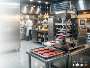 بررسی دستگاه همبرگر زن اتوماتیک و نیمه اتوماتیک
