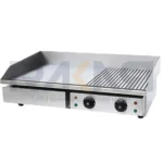 دستگاه گریل صنعتی برقی ویکتور JS-822 تخت و شیار دار