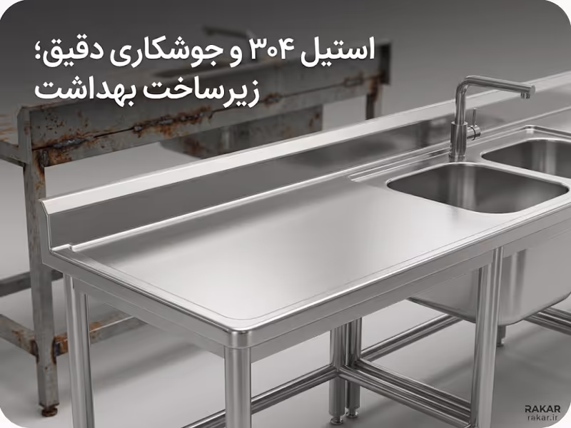 خط تولید استیل 304 راکار 